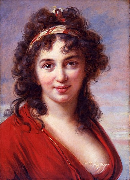 Élisabeth Louise Vigée Le Brun: ritratto di Isabella Teotochi Albrizzi, 1792. Toledo Museum of Art.