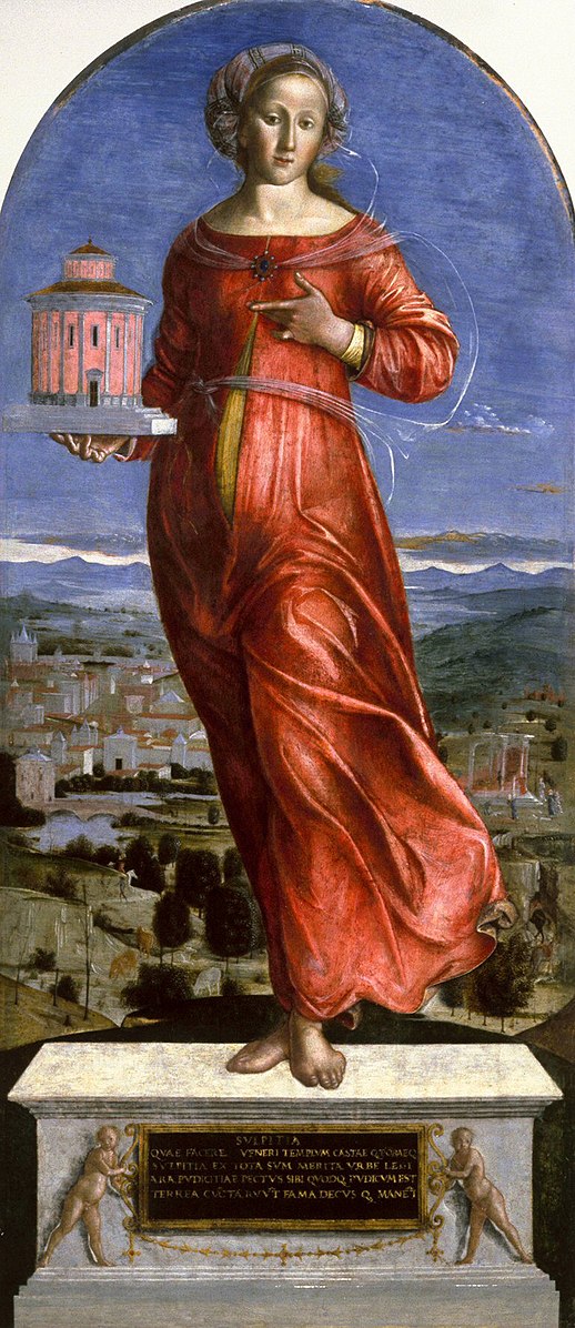 Pietro di Francesco degli Orioli: Sulpicia, 1493/95, 	Walters Art Museum.