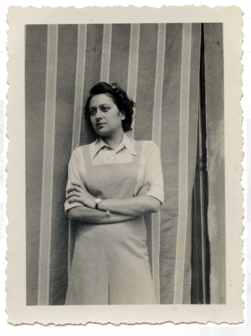 Lina Bo bardi nel 1938. Immagine concessa dall'Instituto Bardi Casa de Vidro.
