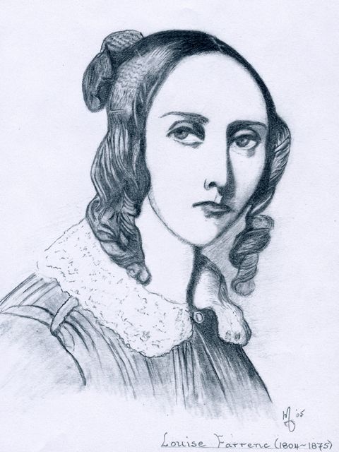  Louise Farrenc, 1855.
