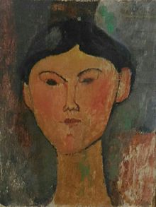 Beatrice Hastings dipinta da Modigliani, 1915.