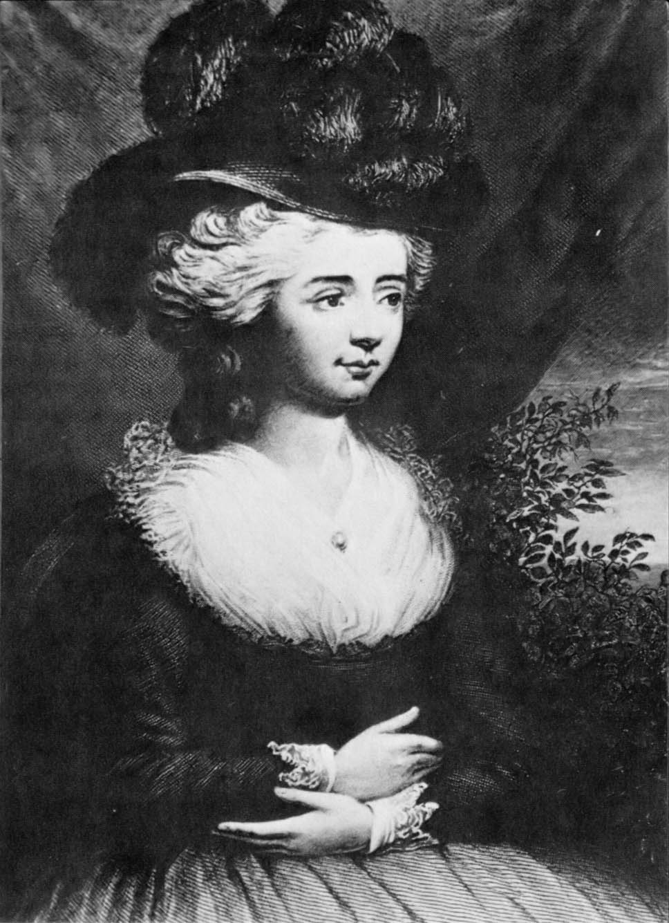 Fanny Burney, 1782.