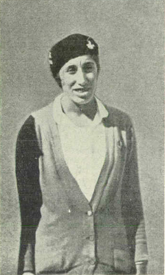 Lucia Valerio nel 1930.