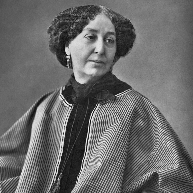 George Sand (Amantine Aurore Lucile Dupin) Parigi 1804 - Nohant-Vic 1876