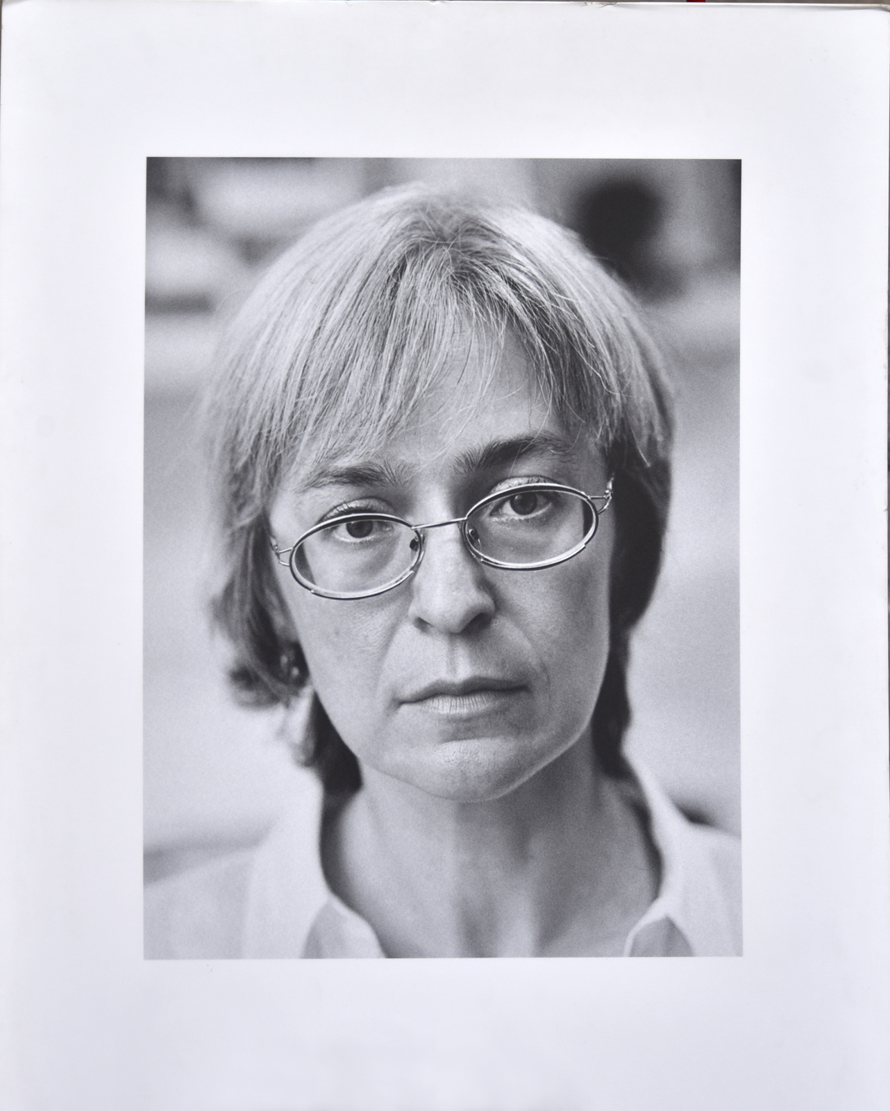 Anna Politkovskaya in Prague