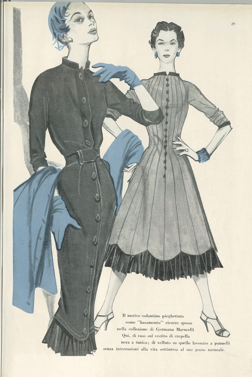 Modelli di Marucelli,
«La Donna», settembre 1955