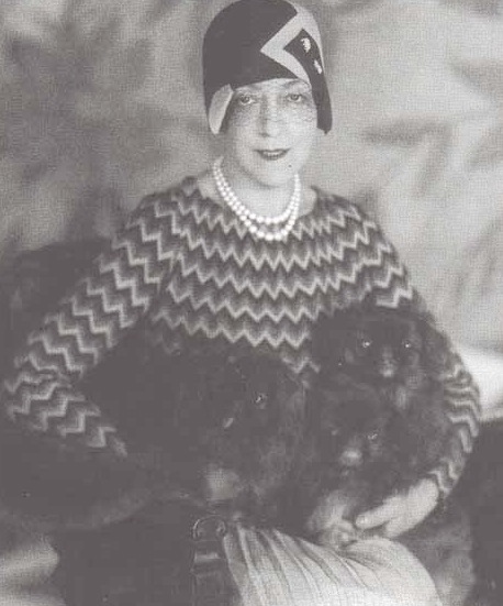 Elsie de Wolfe (Lady Mendl), 1920 circa.
