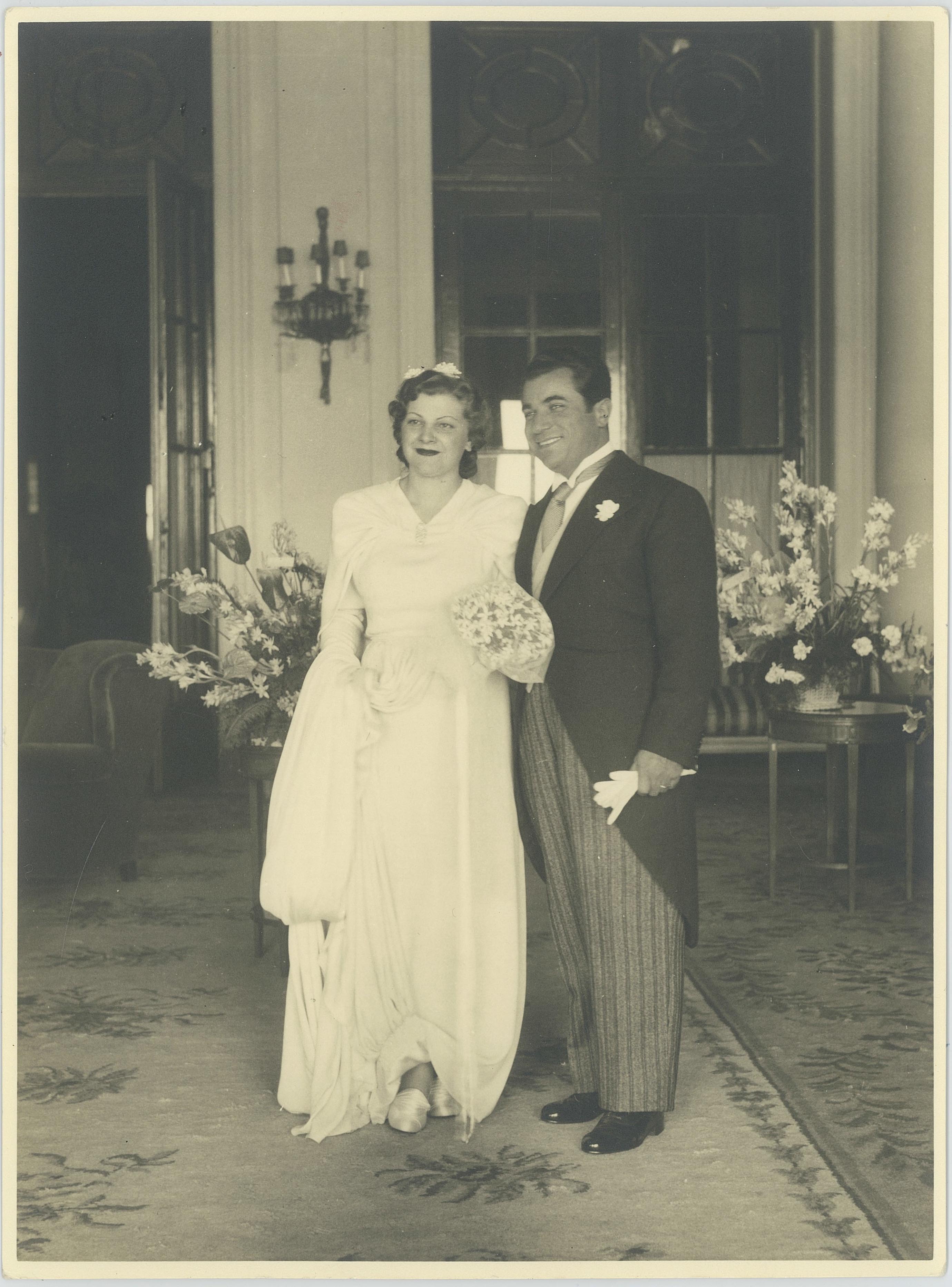 Il matrimonio di Salvatore e Wanda Ferragamo il 9 novembre 1940, Museo Salvatore Ferragamo, Firenze