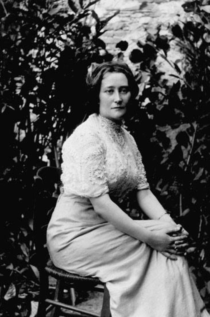 Maria Alberti Boschetti a Bedigliora, 1915.