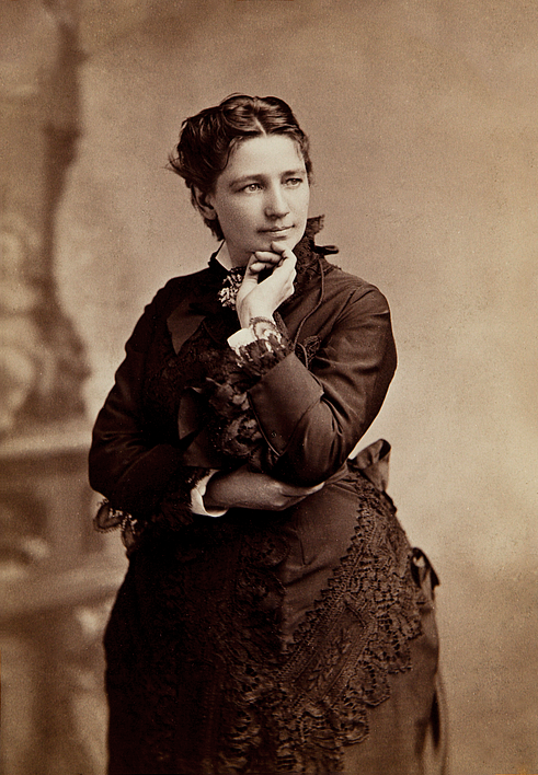 Victoria Claflin Woodhull, 1874.