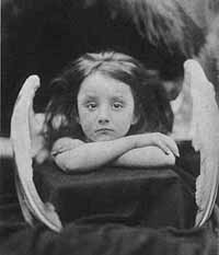 Foto di Julia Margaret Cameron, I wait, stampa in albumina, 1866 
