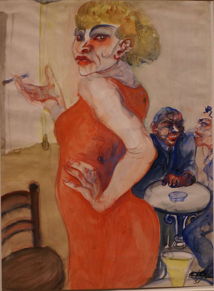 Elfriede Lohse-Wächtler, Lissy, 1931, via Wikimedia Commons