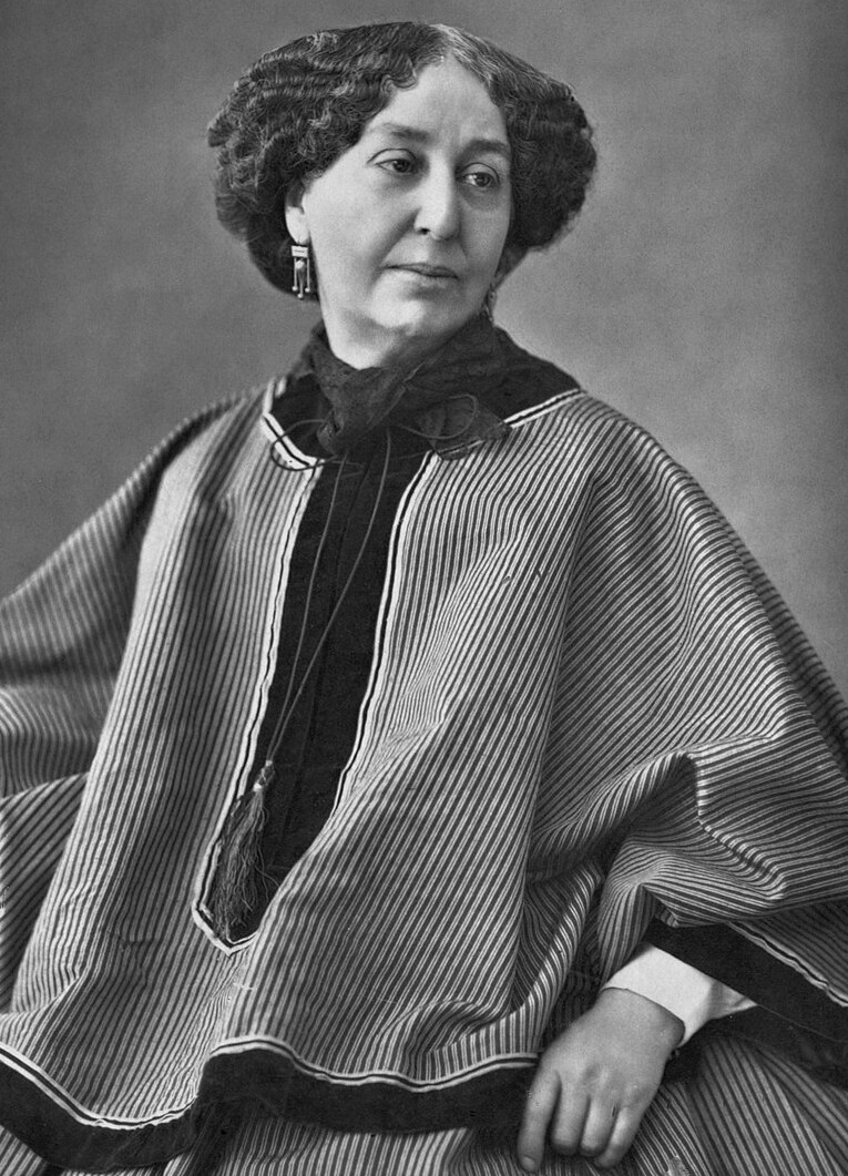George Sand. Fonte: Wikimedia Commons