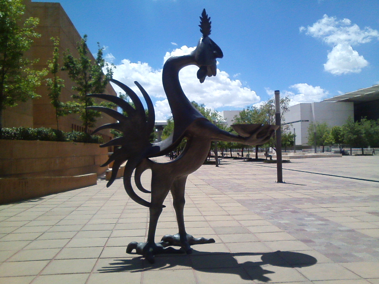 Scultura di Leonora Carrington, Forum Cultural Guanajuato, Leon, Messico.