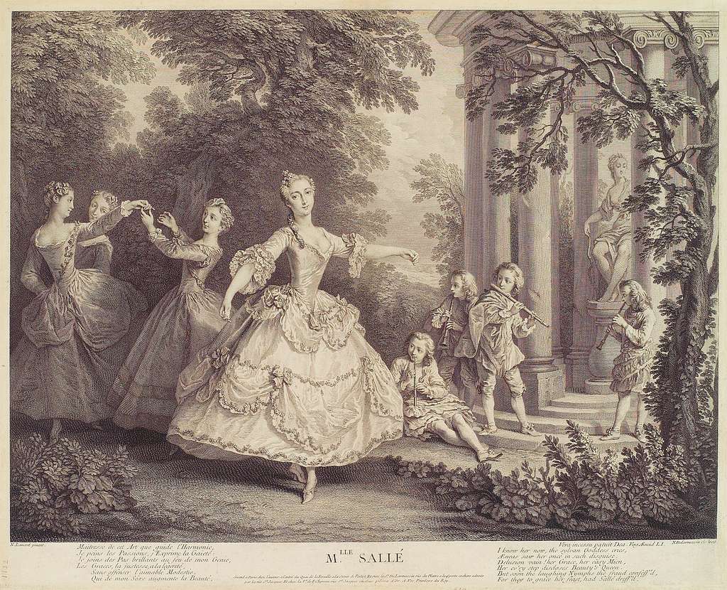 Stampa d'arte del XVIII secolo dalla collezione digitale della New York Public Library. Immagine in pubblico dominio.