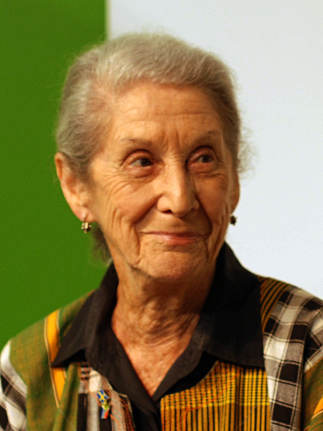 Nadine Gordimer at the Göteborg Book Fair 2010.