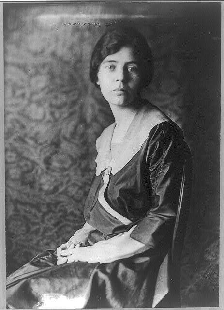 Alice Paul. Immagine in pubblico dominio.