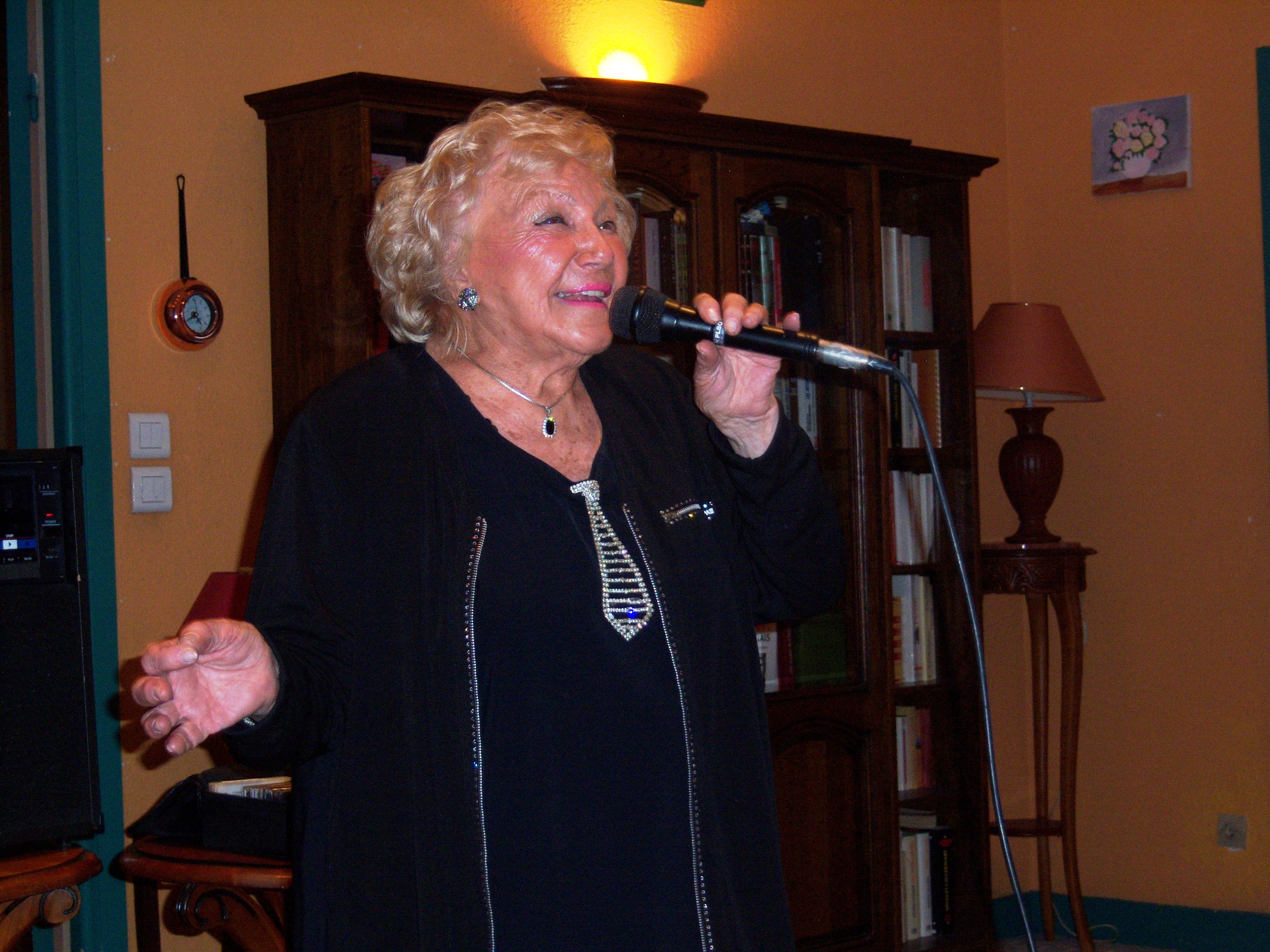 Irene De Antiquis Prozo nel 2011. Foto di Tiziana Oppizzi.