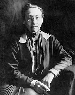 Agathe Lasch, 1920 circa.