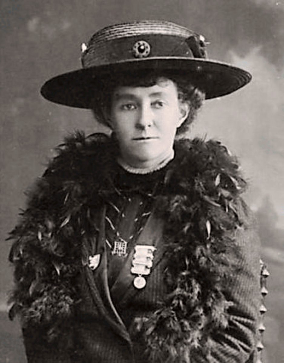 Ritratto di Emily Wilding Davison, prima del 1913.