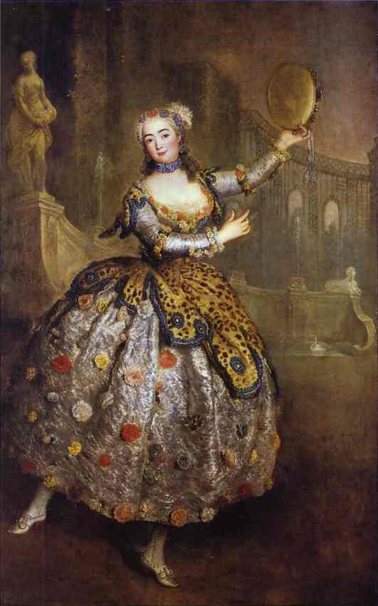 Barbara Campanini, 1745 circa.