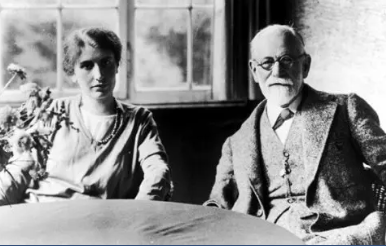 Anna e Sigmund Freud