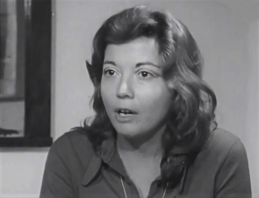 Da trasmissione RAI <em>Sapere - Olimpiadi il ruolo della donna</em>, 1972. <br>
Fonte: <a href=https://it.wikipedia.org/wiki/File:Laura_Lilli.jpg>Wikimedia Commons</a>.