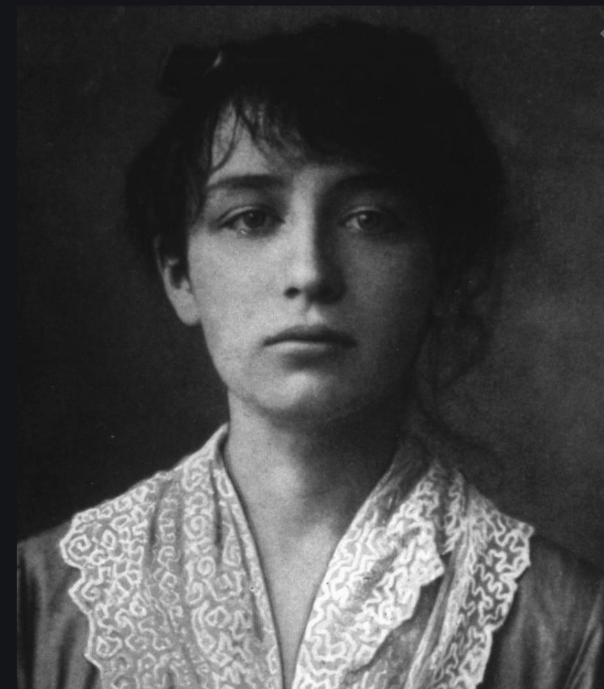 Camille Claudel a vent'anni. Foto di César.