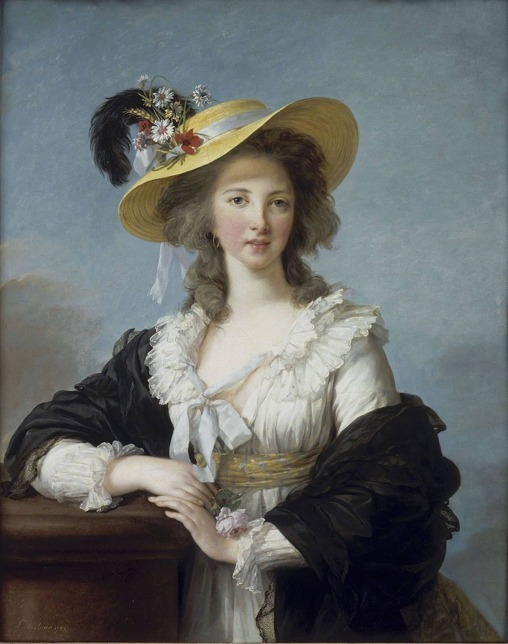 Élisabeth Louise Vigée Le Brun, ritratto di Yolande Martine Gabrielle de Polastron duchessa di Polignac, 1782, Museo di Versailles