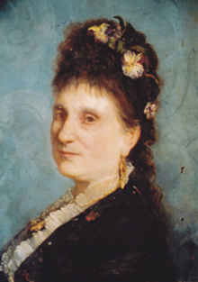 Ritratto di di Antonietta De Pace (1818-1893), patriota, Museo civico di Gallipoli, Italy