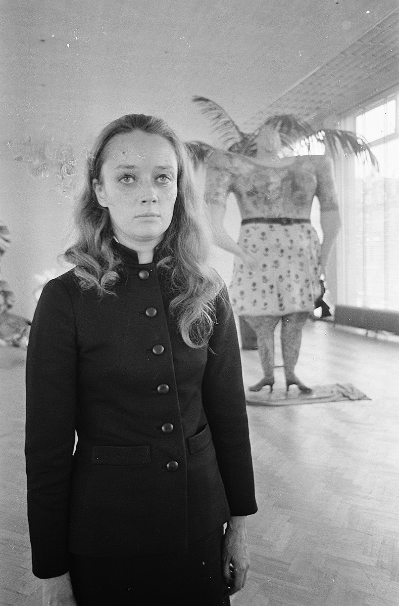 Nikki de St. Phalle al Stedelijk Museum, 1967.