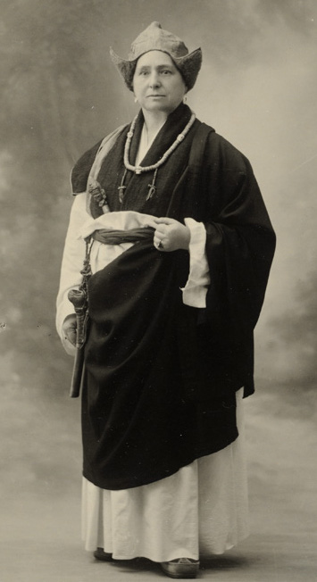 Alexandra David-Neels in Tibet nel 1933.