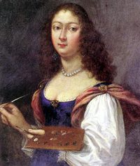  Elisabetta Sirani, Autoritratto, 1650 circa.
