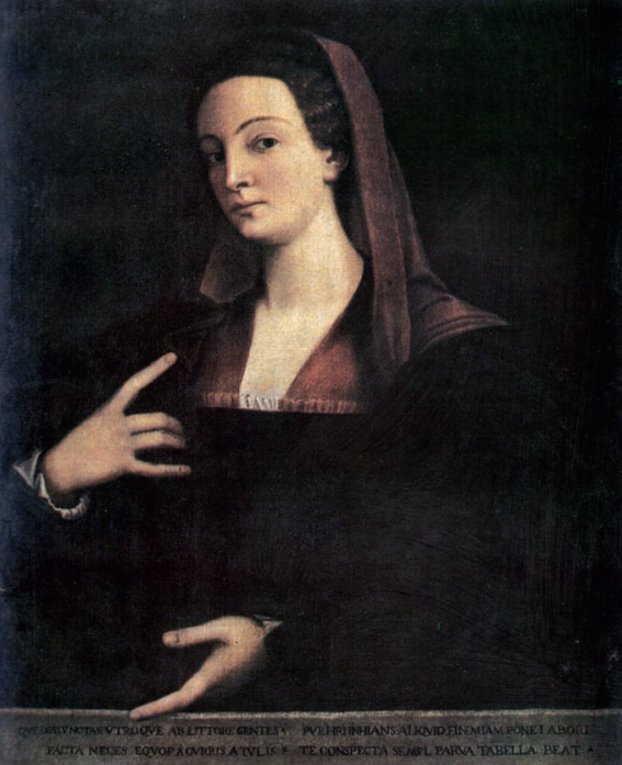 Sebastiano del Piombo, Ritratto di Giulia Gonzaga, sedicesimo secolo.