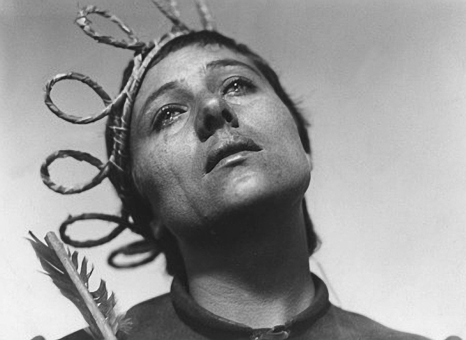 Renée Falconetti nel film di Carl Theodor Dreyer 