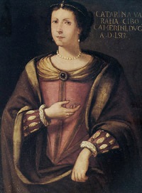  Ritratto di Caterina Cybo, copia di Luigi Valeri del XVII secolo 
