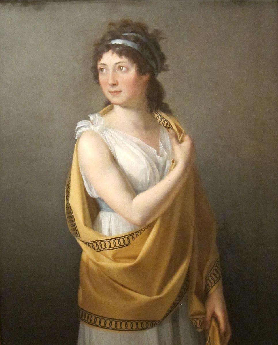 Marie-Guillemine Benoist: Portrait of a Lady, 1799.