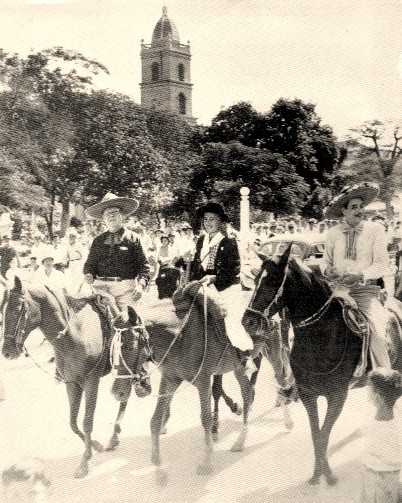 Ana Beker a Victoria, in Messico, nei primi anni cinquanta.