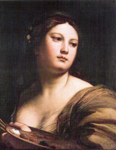 Carlo Maratti, <em>Ritratto di Faustina Maratti</em>, Galleria Palazzo Corsini, Roma. <br>Immagine in pubblico dominio. 