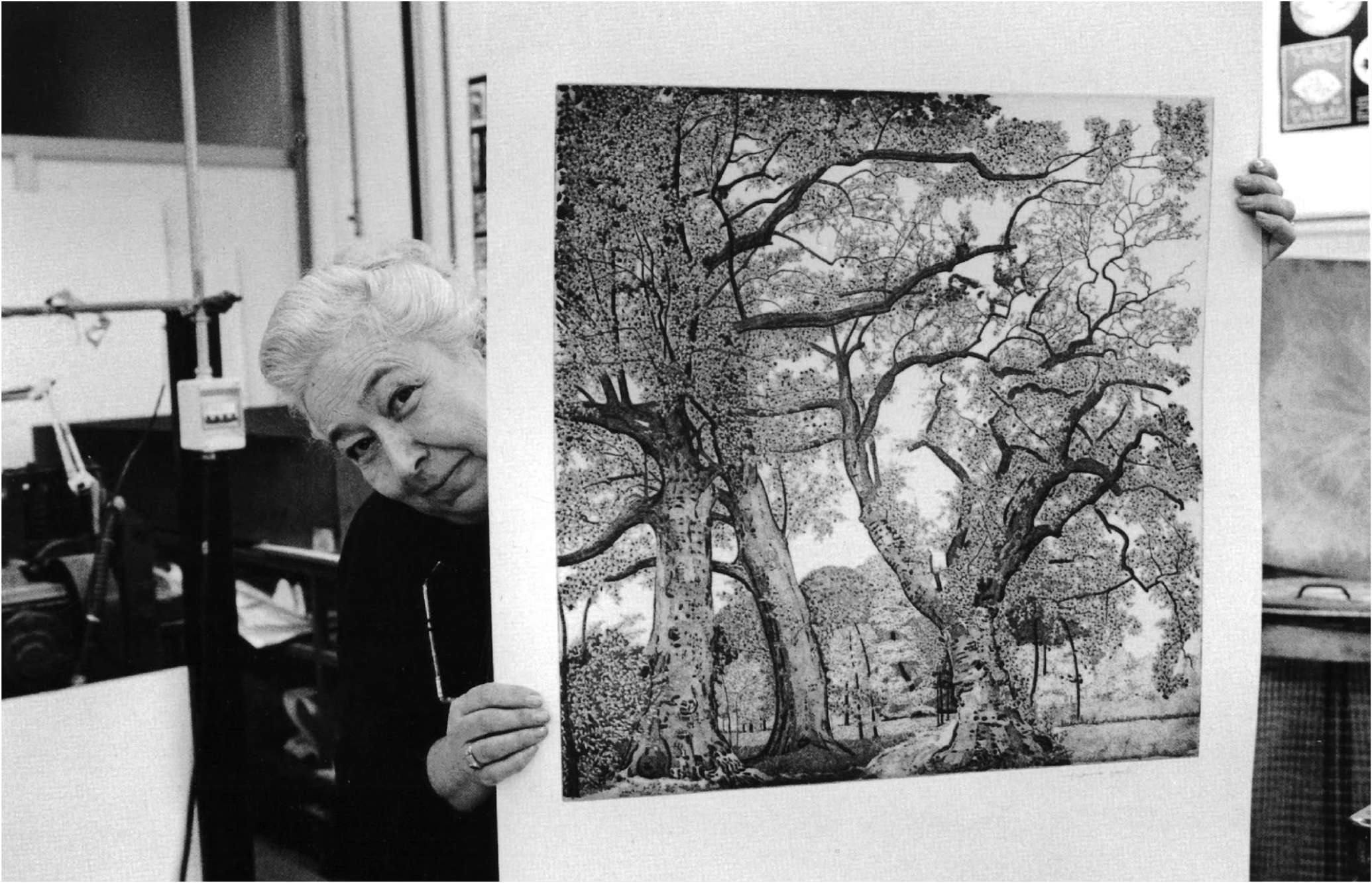 Ritratto di Federica Galli, foto di Gianni Berengo Gardin.