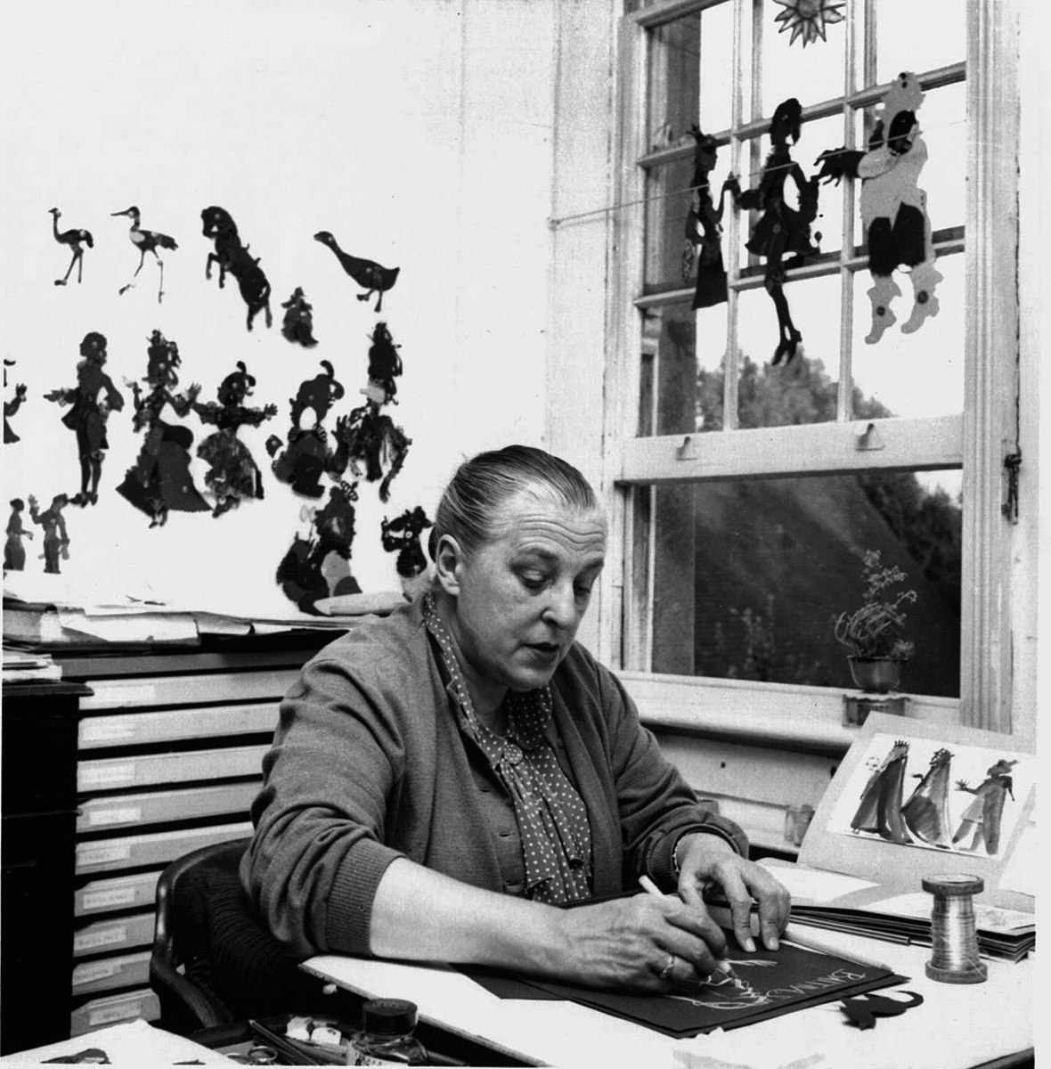 Lotte Reiniger a Londra.