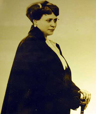  L'imprenditrice Luisa Spagnoli in un ritratto giovanile, prima del 1935.
