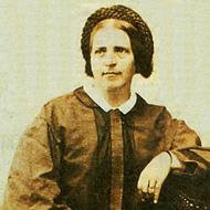  Johanna Spyri, metà del diciannovesimo secolo.
