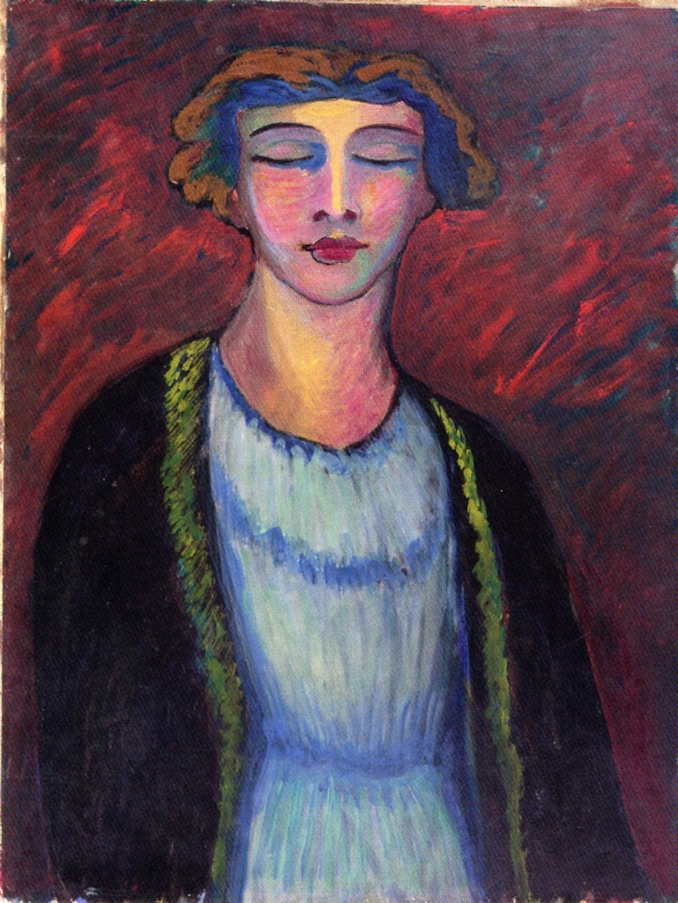 Marianne von Werefkin, Ritratto di ragazza,