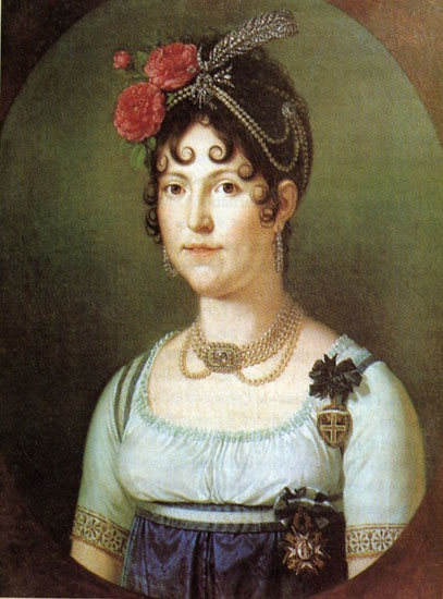   
Ritratto di Maria Luisa di Borbone, 1801, di 	
François-Xavier Fabre.