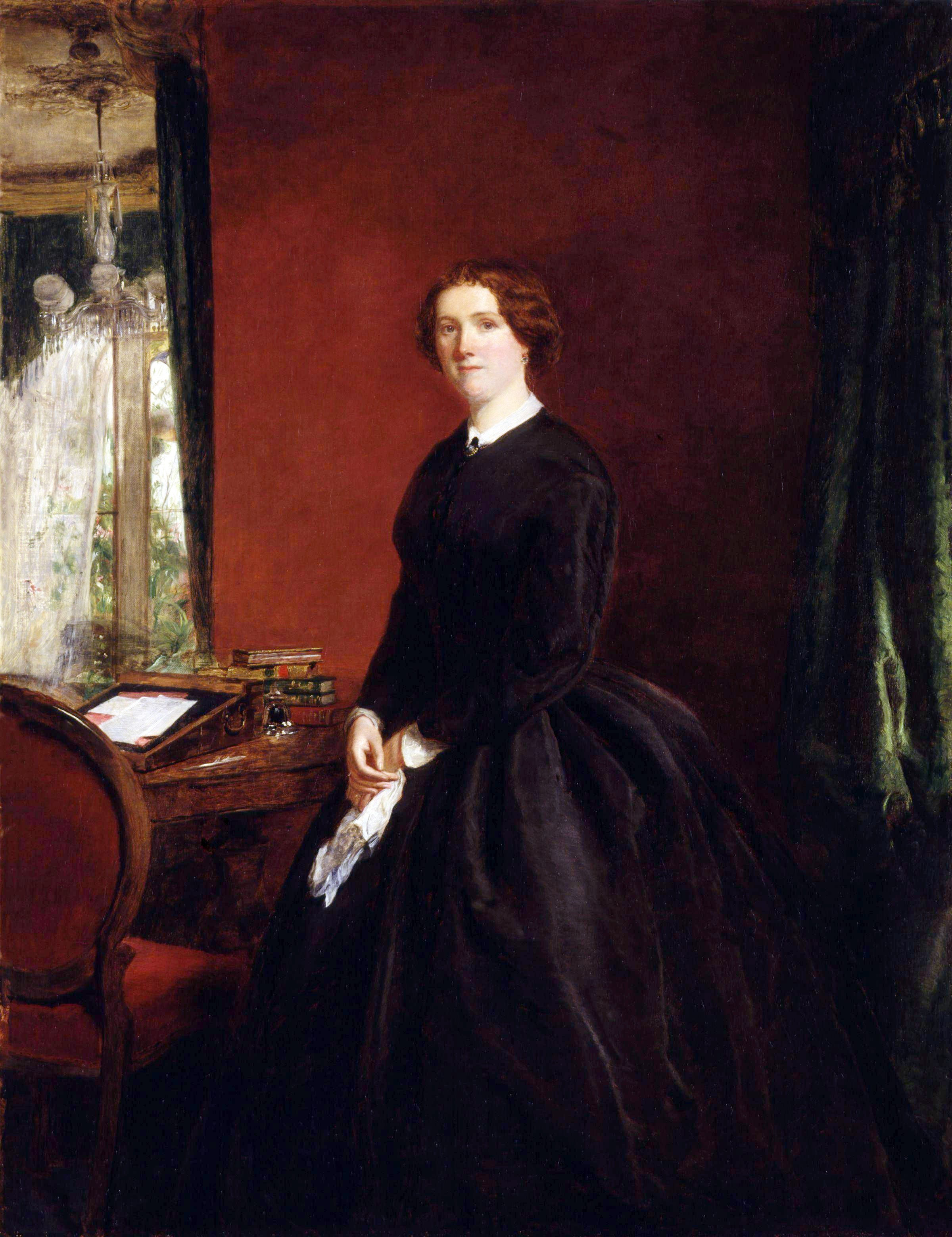 Ritratto di Mary Elizabeth Braddon, 1865, conservato alla National Portrait Gallery di Londra.