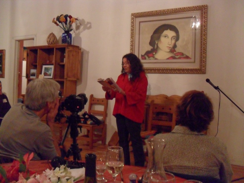 Leslie Marmon Silko al reading del suo ultimo libro.