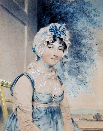 John Downman, ritratto di Maria Edgeworth, 1807