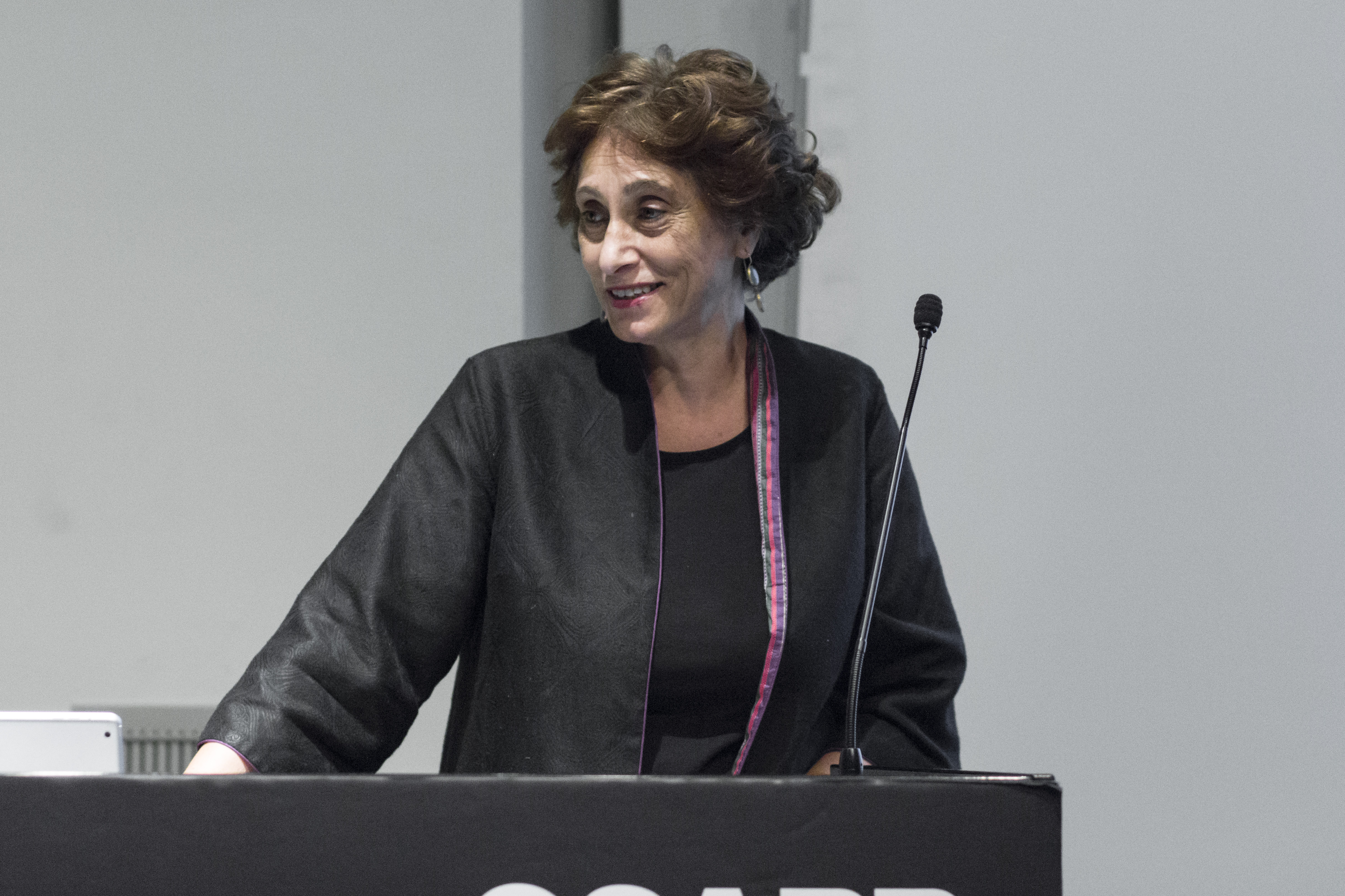 Suad Amiry at GSAPP Conference, 2014.