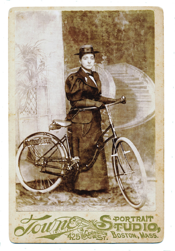 Annie Kopchovsky, 1896 circa.